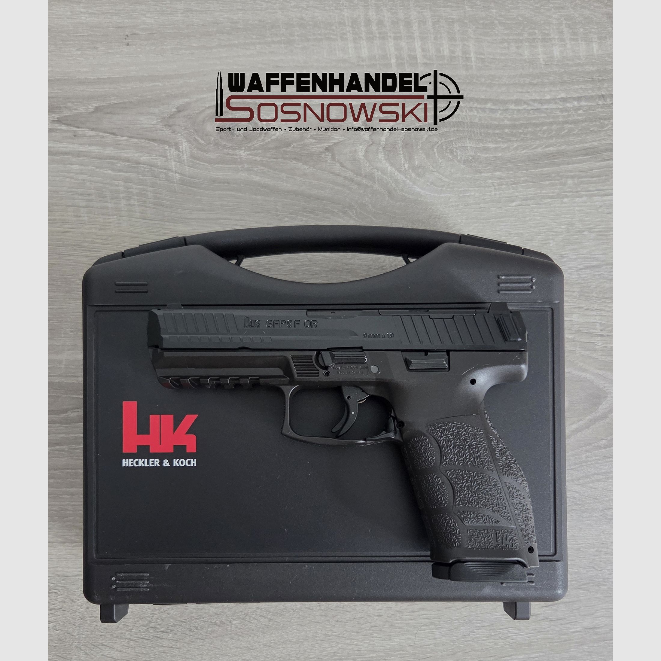 Pistole HK SFP9F OR A1 9mm Luger