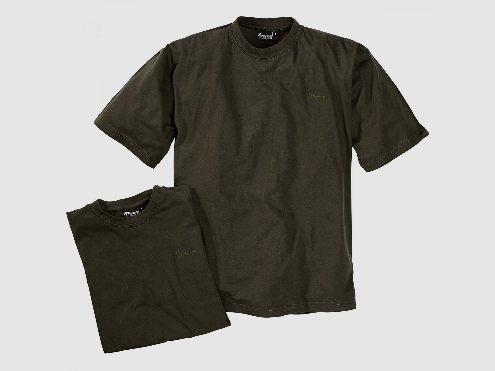 2er-Set: T-Shirts Herren (Green)