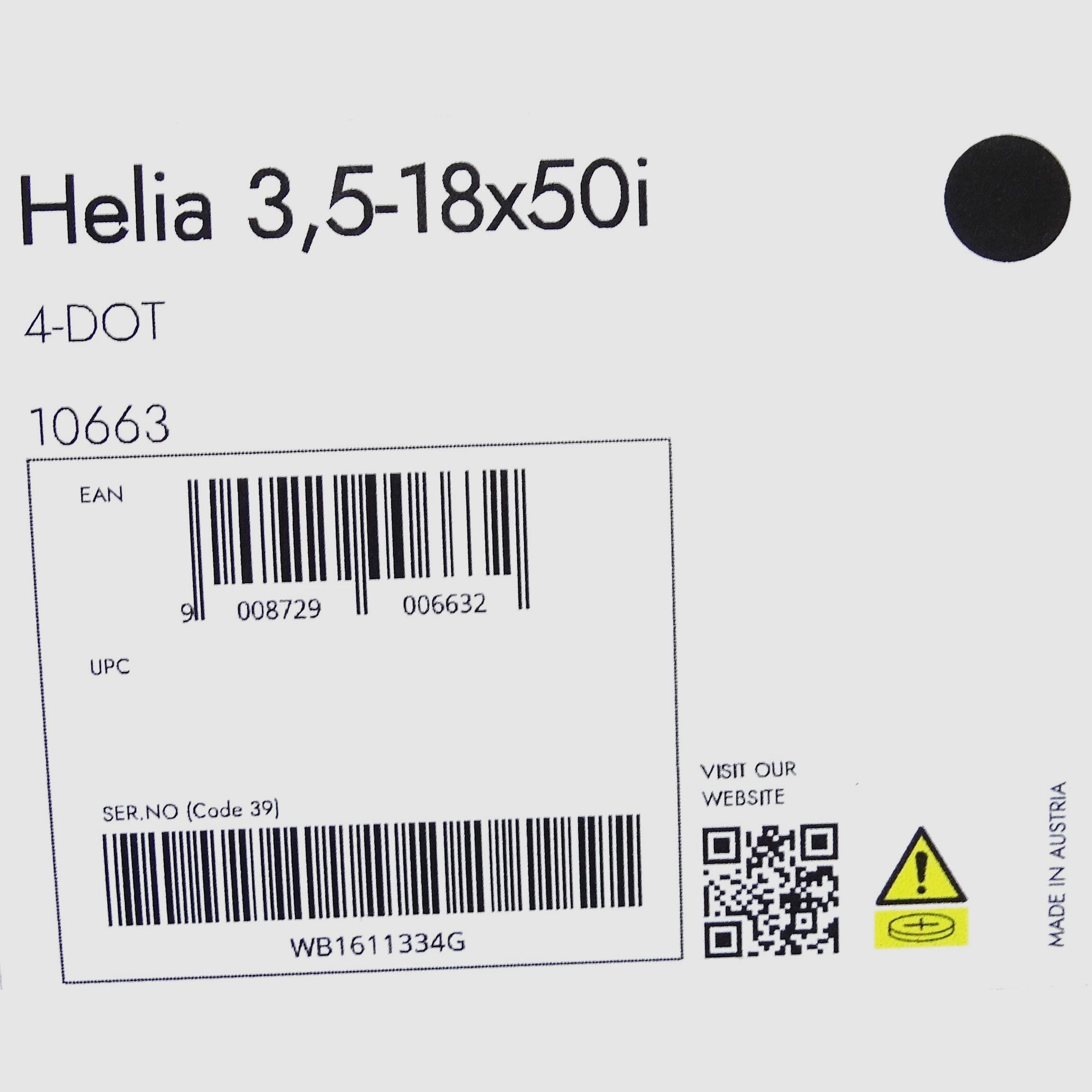 Kahles Helia 3,5-18x50i NEUF, image 4 sur 4