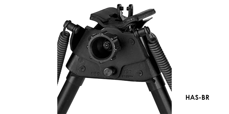 Harris Bipod Zweibeinstütze Swivel glatte Beine 6″-9″, Bild 2 von 2