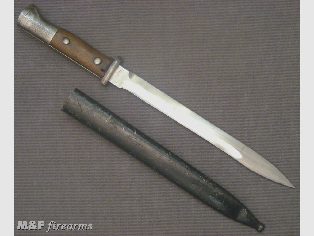 Deutsches Seitengewehr (SG) 84/98 n.A. Säge ausgeschliffen