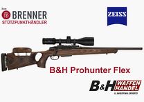 Zestaw Brenner: BR20 B&H Prohunter Flex kolba z Zeiss V6 2.5-15x56 gotowy do montażu