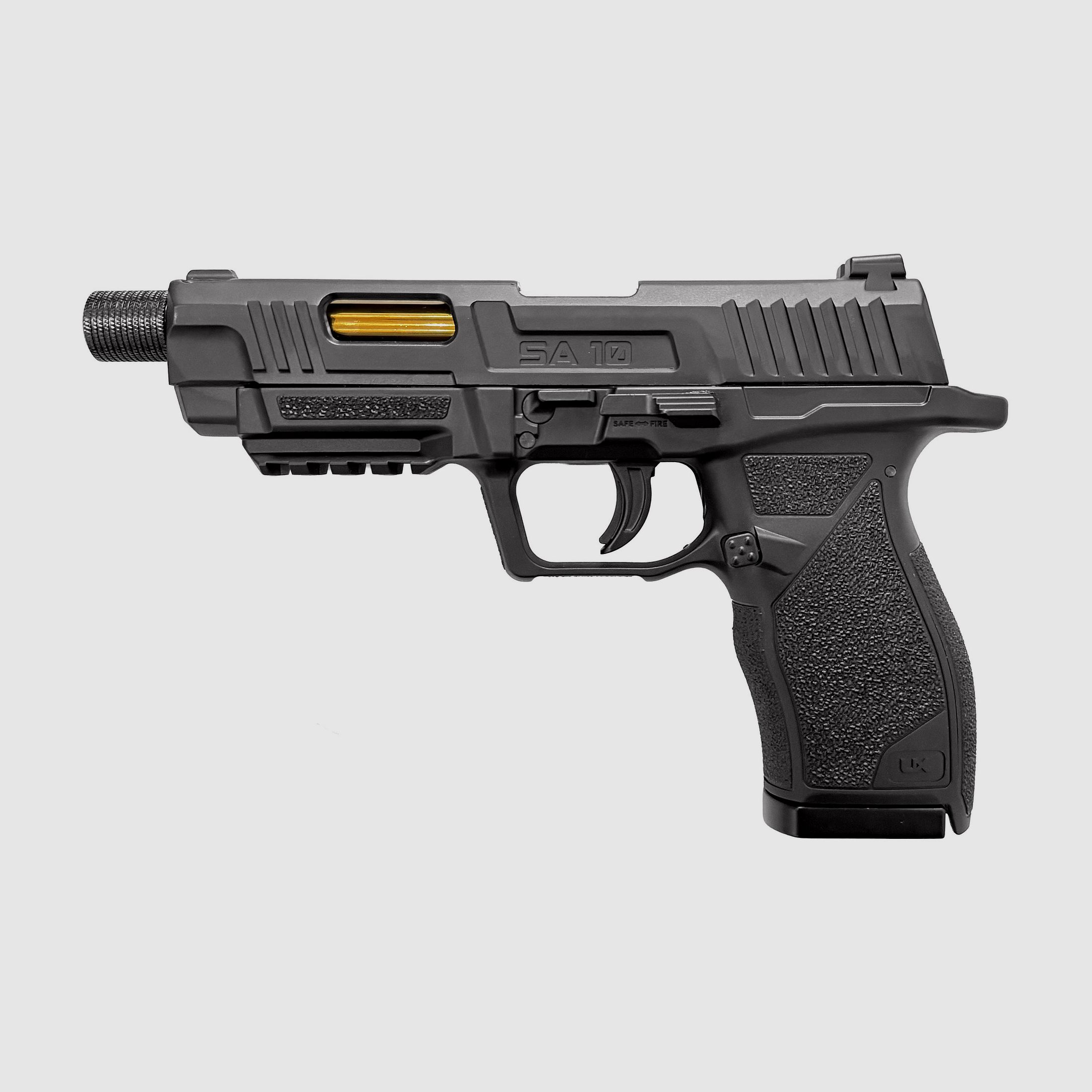 UX Umarex SA10 CO2 Pistole 4,5mm Stahl BB & Diabolo - 2 Magazine - 5 CO2-Kapseln - NEU