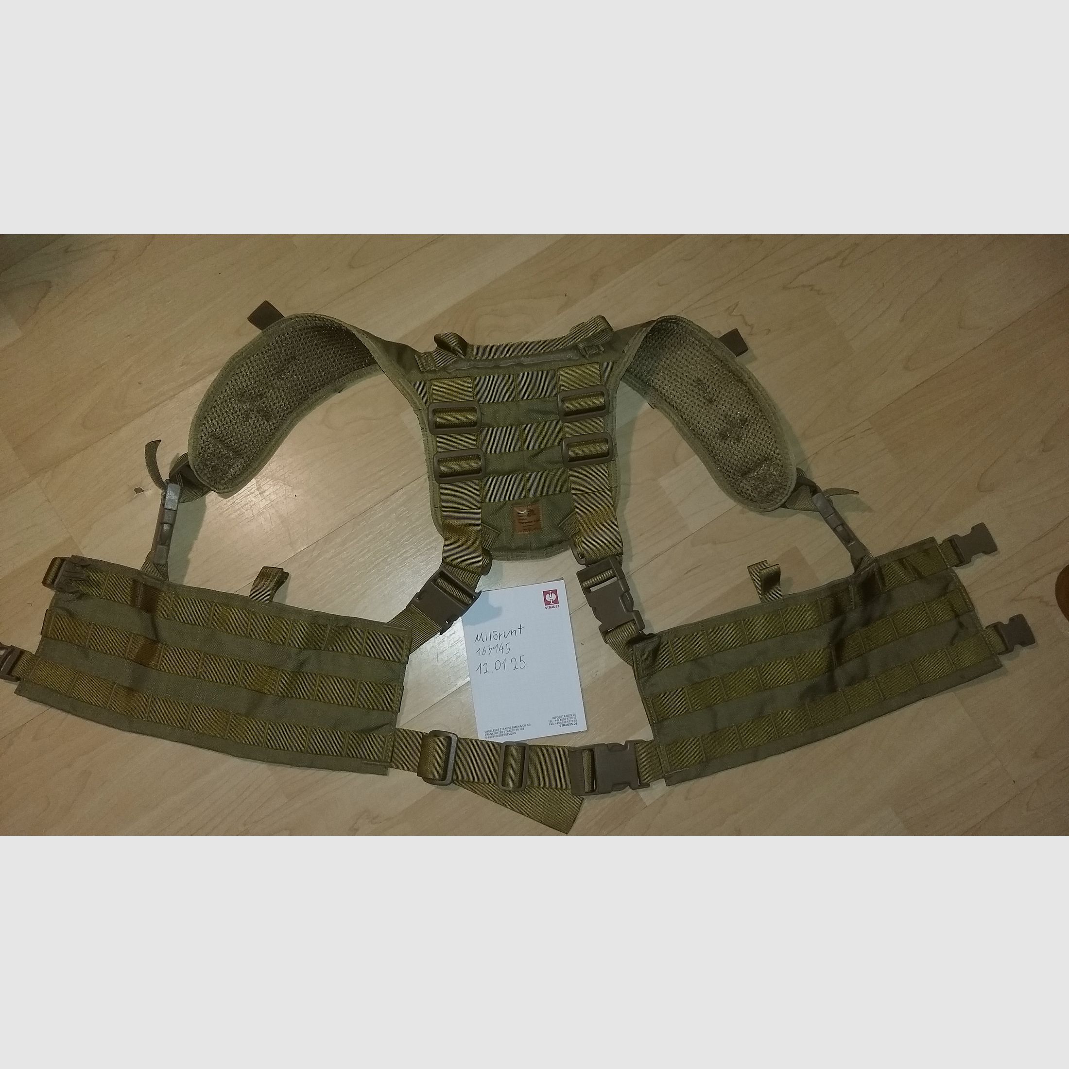 Lindnerhof Chestrig zweiteilig Gen.II mit Gen.II H-H-Harness Coyote
