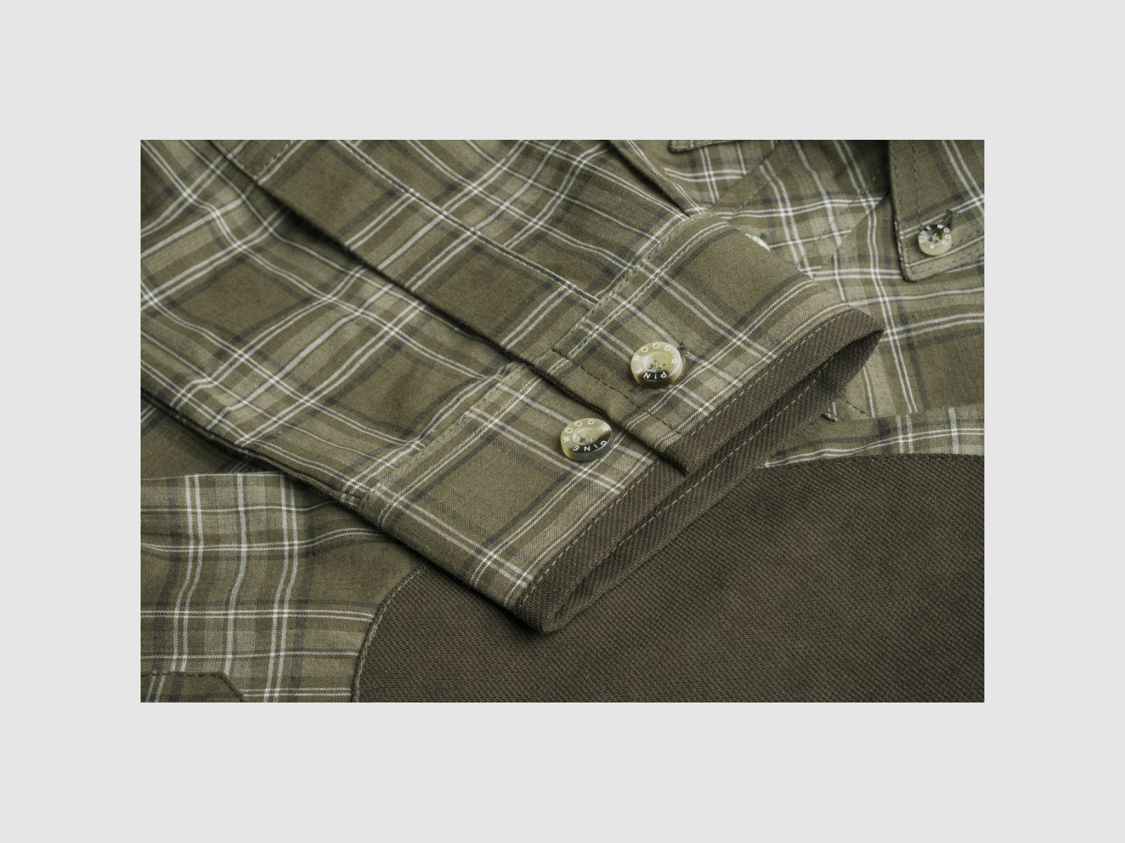 PINEWOOD Wof Camisa Oliva Suede Marrón