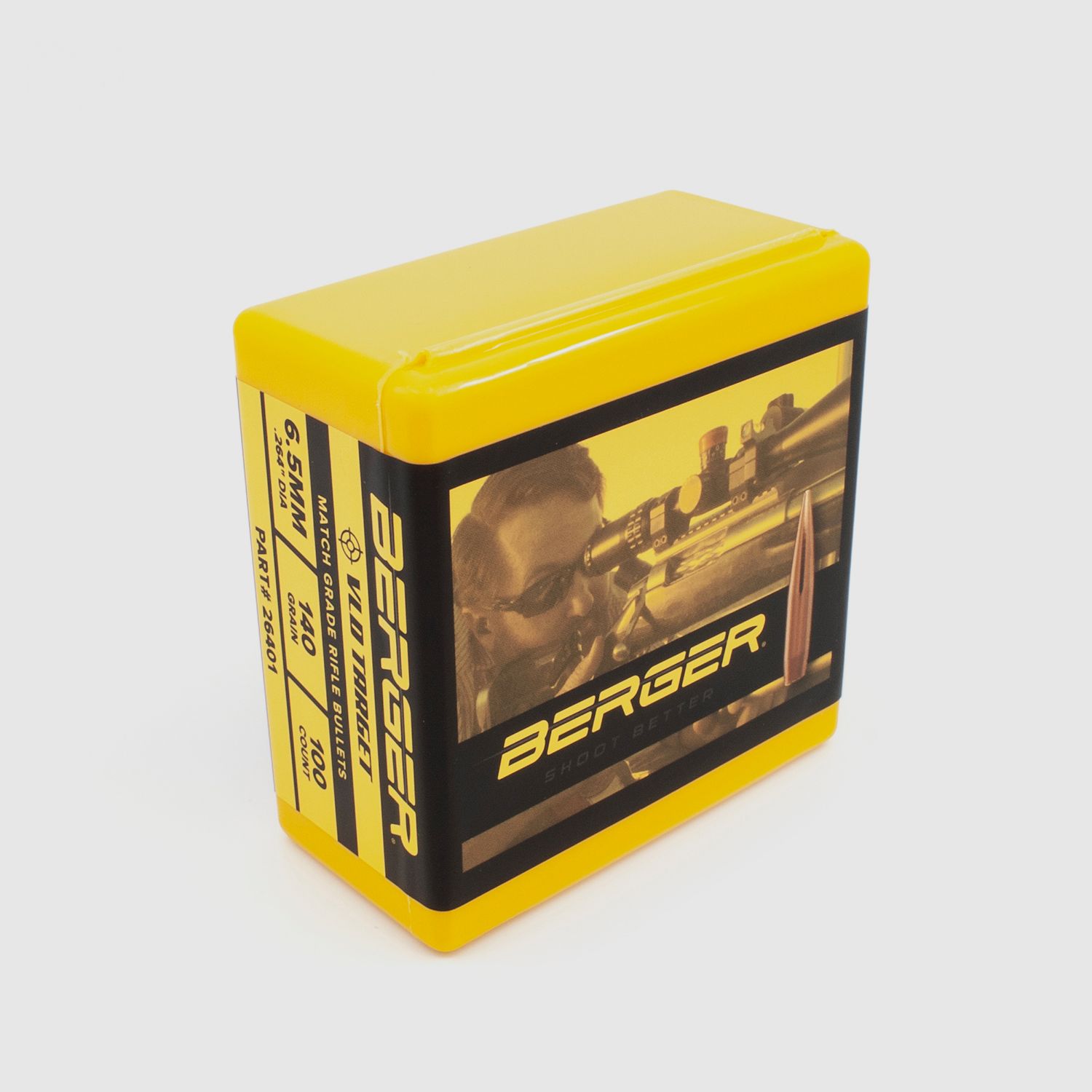 Proiettile Berger 6,5mm/.264 VLD Target 140GR 100 pezzi