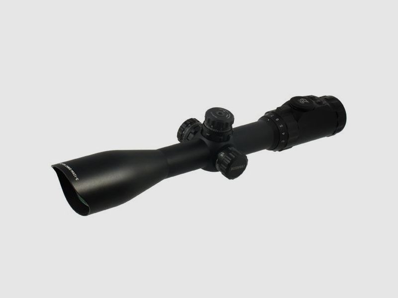 UTG Accushot scope 3-12x44 30 mm, 36-color mil-dot reticle with QD quick-release mount