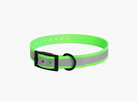 Halsband für Hunde aus reflektierendem Polyurethan Grün - Somlys