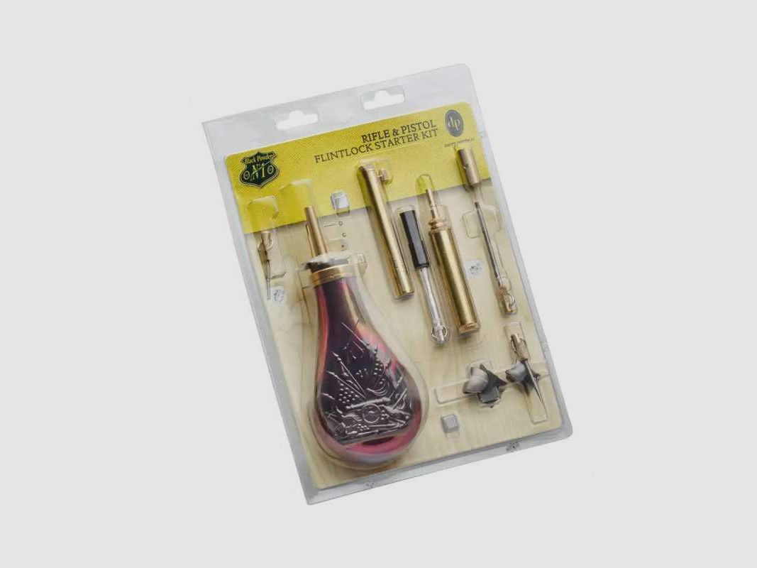 Davide Pedersoli Vorderlader Starter Set für Steinschloss Gewehr & Pistole