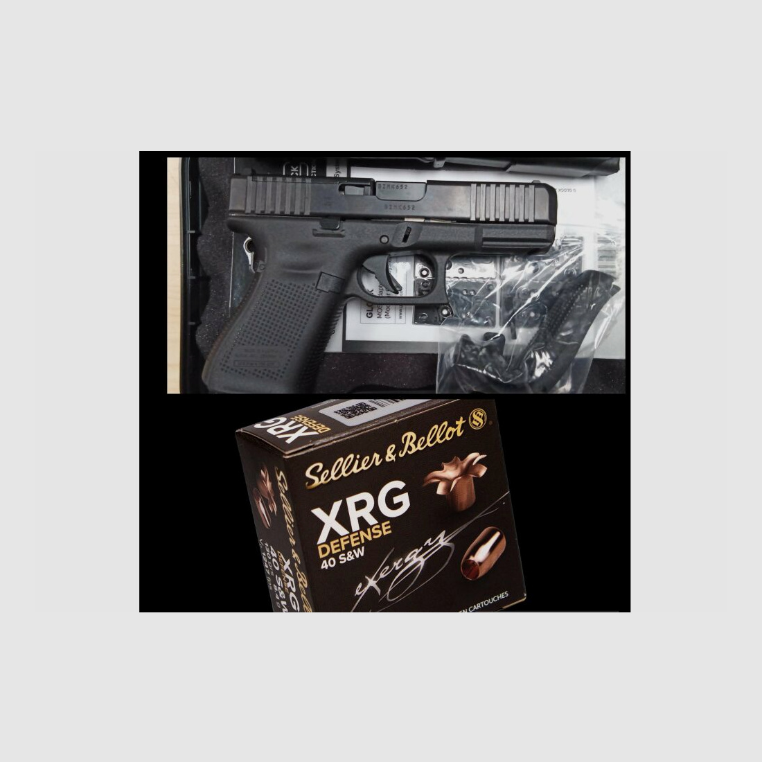 Glock 23 Gen5 MOS incluso 25 colpi di munizioni a salve .40S&W