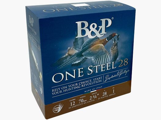 Baschieri & Pellagri 12/70 One Steel 3.1mm 28g.