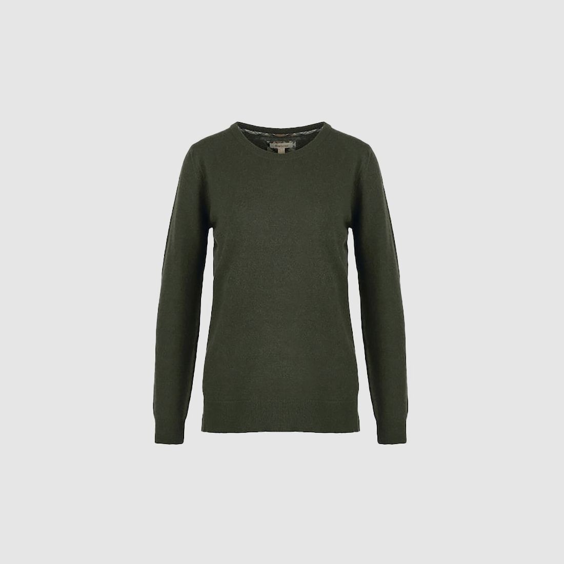 Barbour Pullover Damen Pendle Crew warm olive/ fawn
