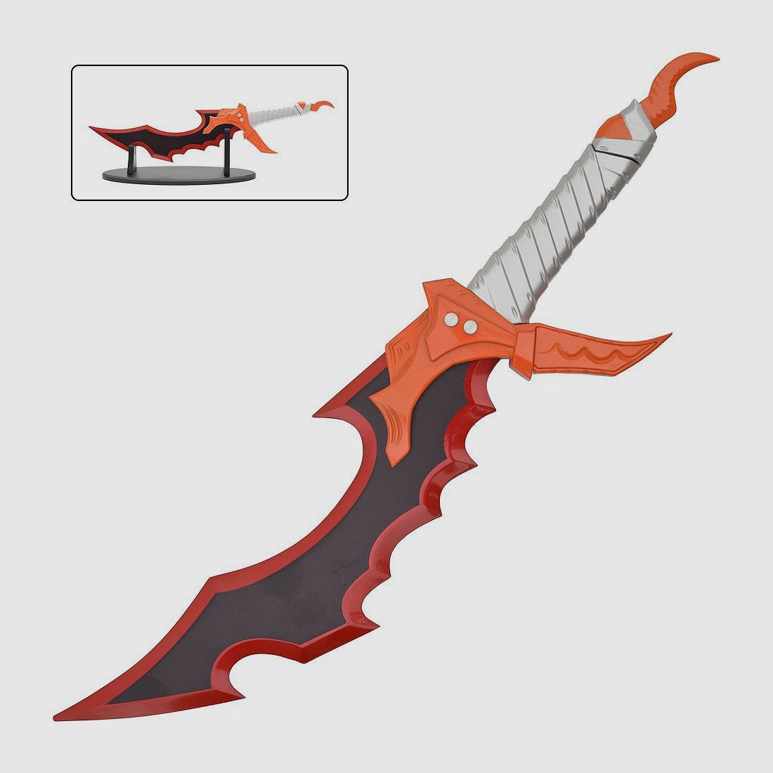 Solo Leveling Sung Jin-Woo Dolch mit Ständer