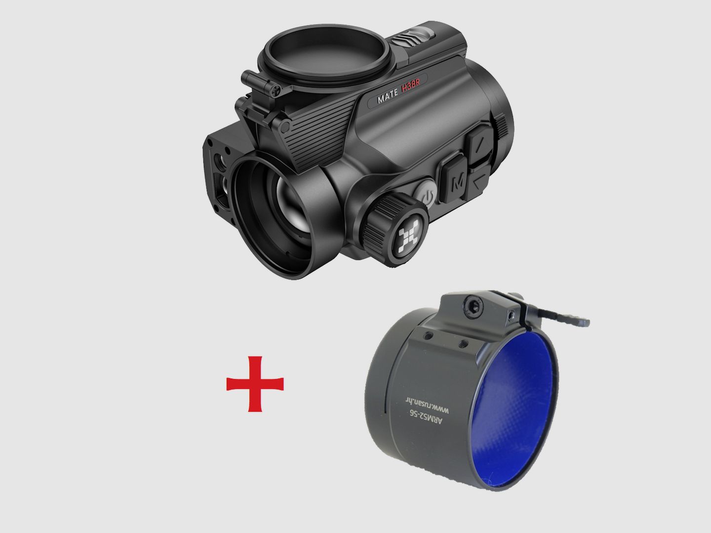 Nocpix Mate H38 R Wrmebild- Vorsatzgert im Premium Komplettset