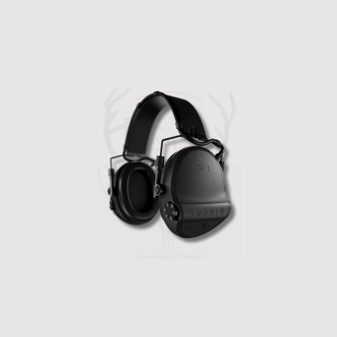 Supreme X2 Schwarz Gehörschutz Kopfband Leder/Gel SORDIN, Bild 1 von 12