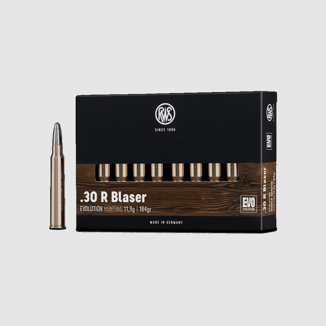 RWS .30RBlaser EVO 11,9g - 184gr