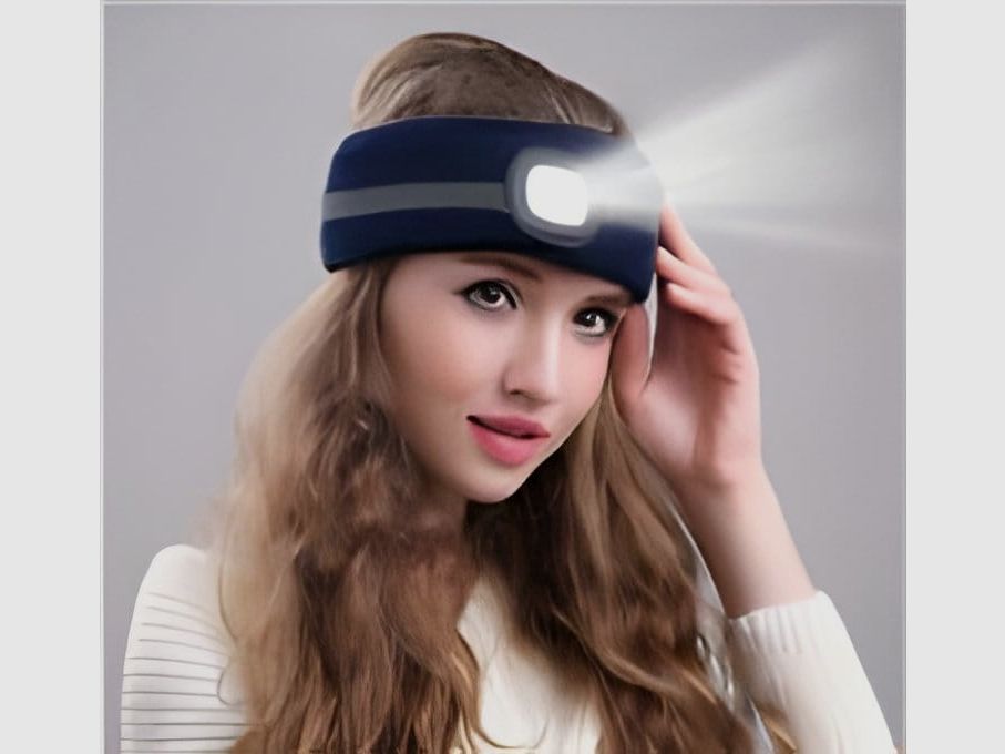 KH-Security LED Opaska na Głowę Projekt Serca