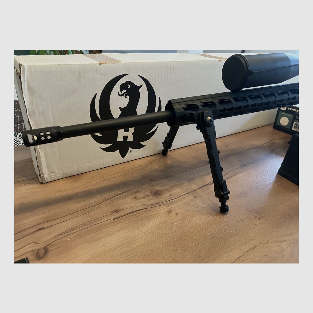 Ruger Precision Rifle inkl. Vortex 5-25x56 Strike Eagle und Zubehör	 6,5mmCreedmoor