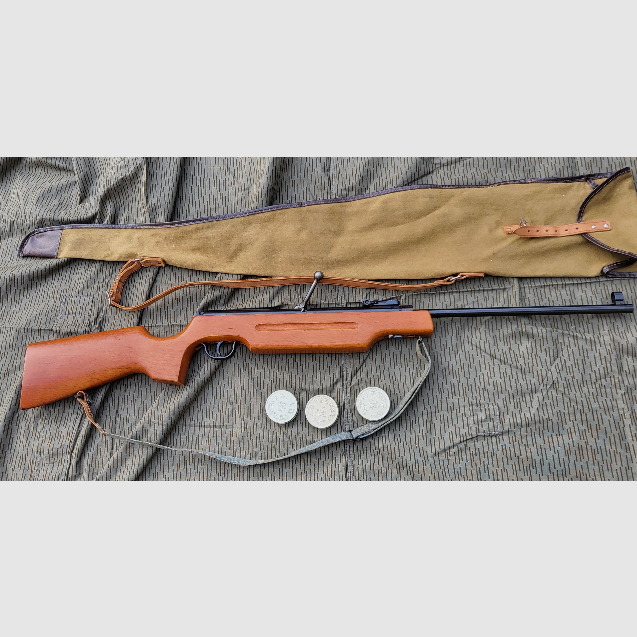 Luftgewehr Haenel Suhl Modell 301-4 zu verk.