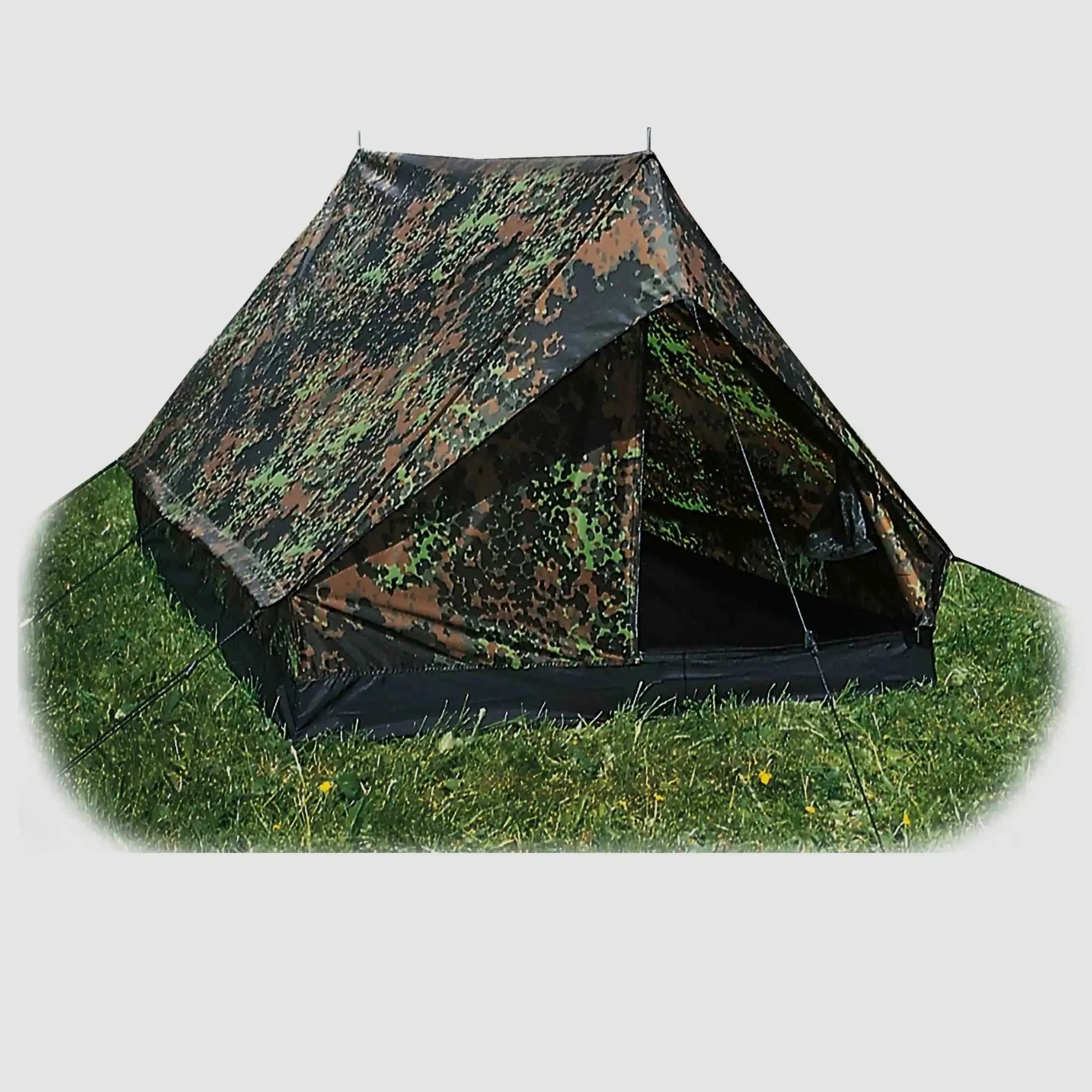 Mil-Tec Tenda per Due Persone Mini Pack Standard - Flecktarn