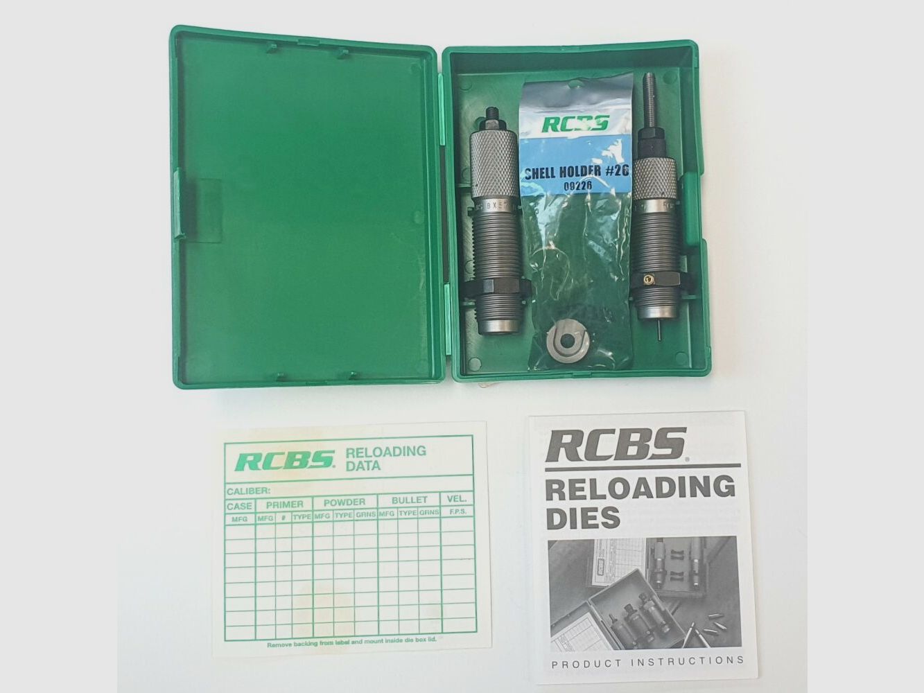 RCBS RCBS Reloader Special Full Length Die Set, 8mmX57 JR - .318 Matrice