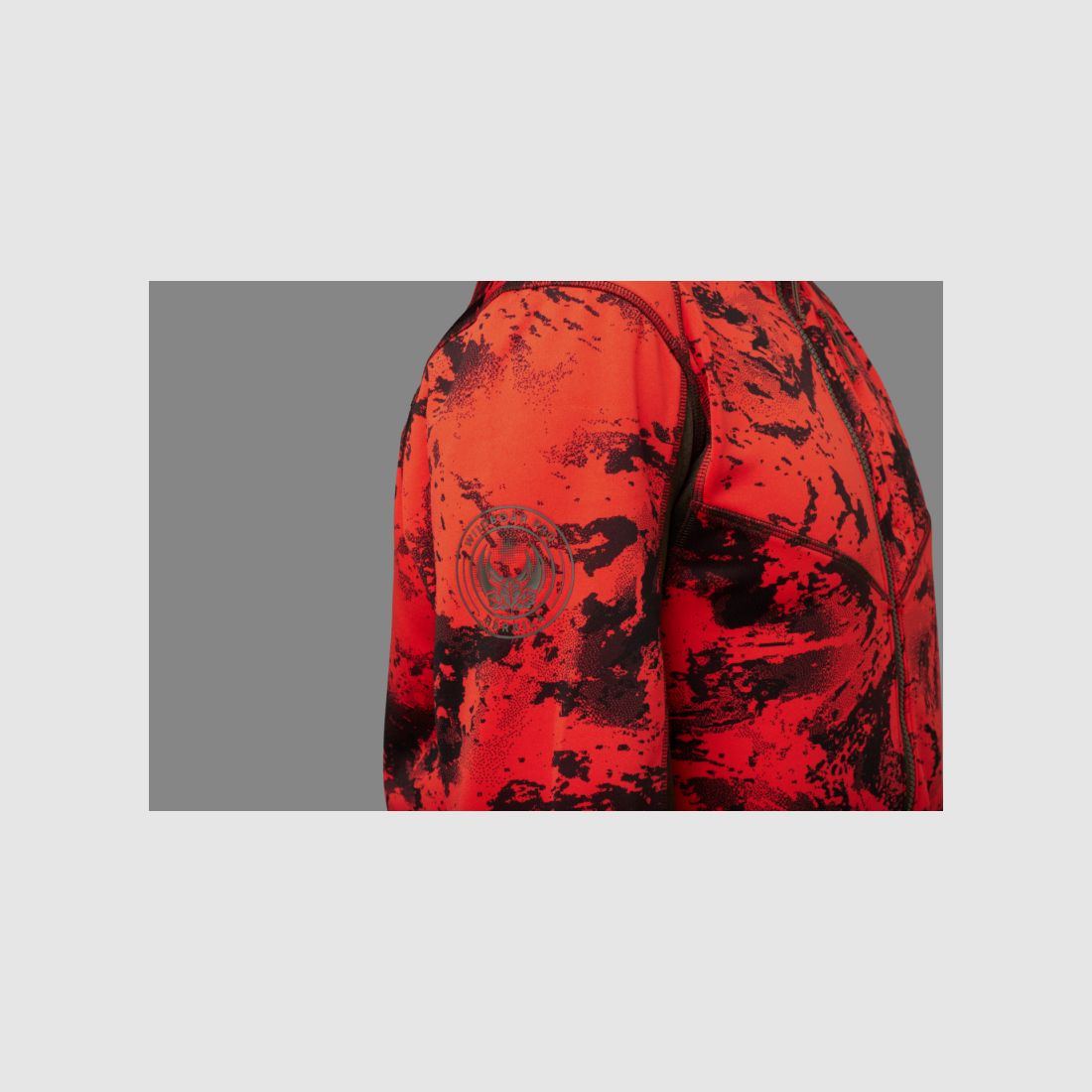 Härkila Herren Fleecejacke Wildboar Pro Camo AXIS MSP® Wildboar Orange/Shadow Brown