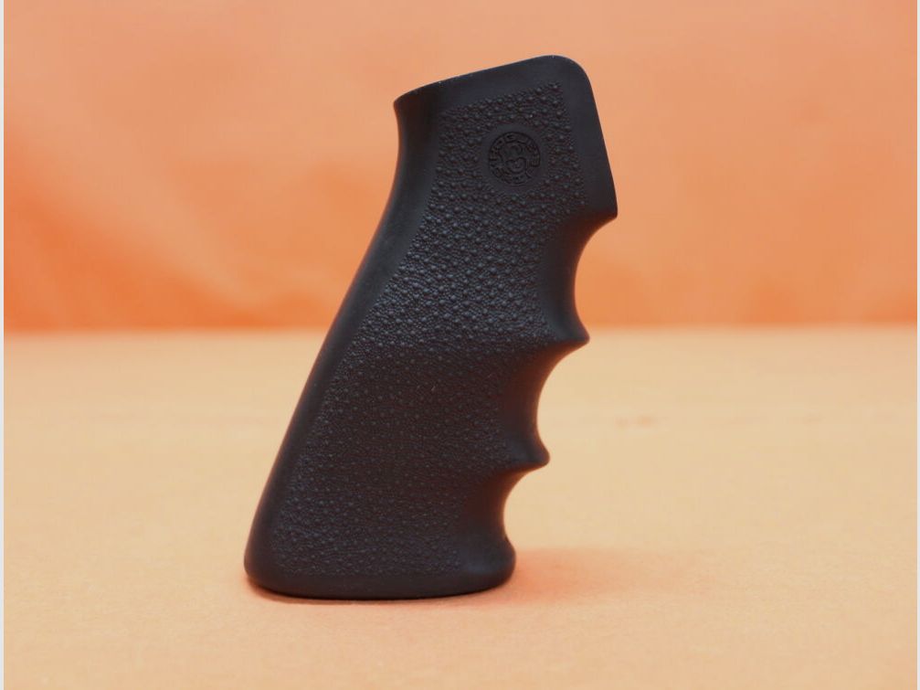HOGUE AR-15: Pistol Grip HOGUE Overmolded Black (15000) Rubber Grip