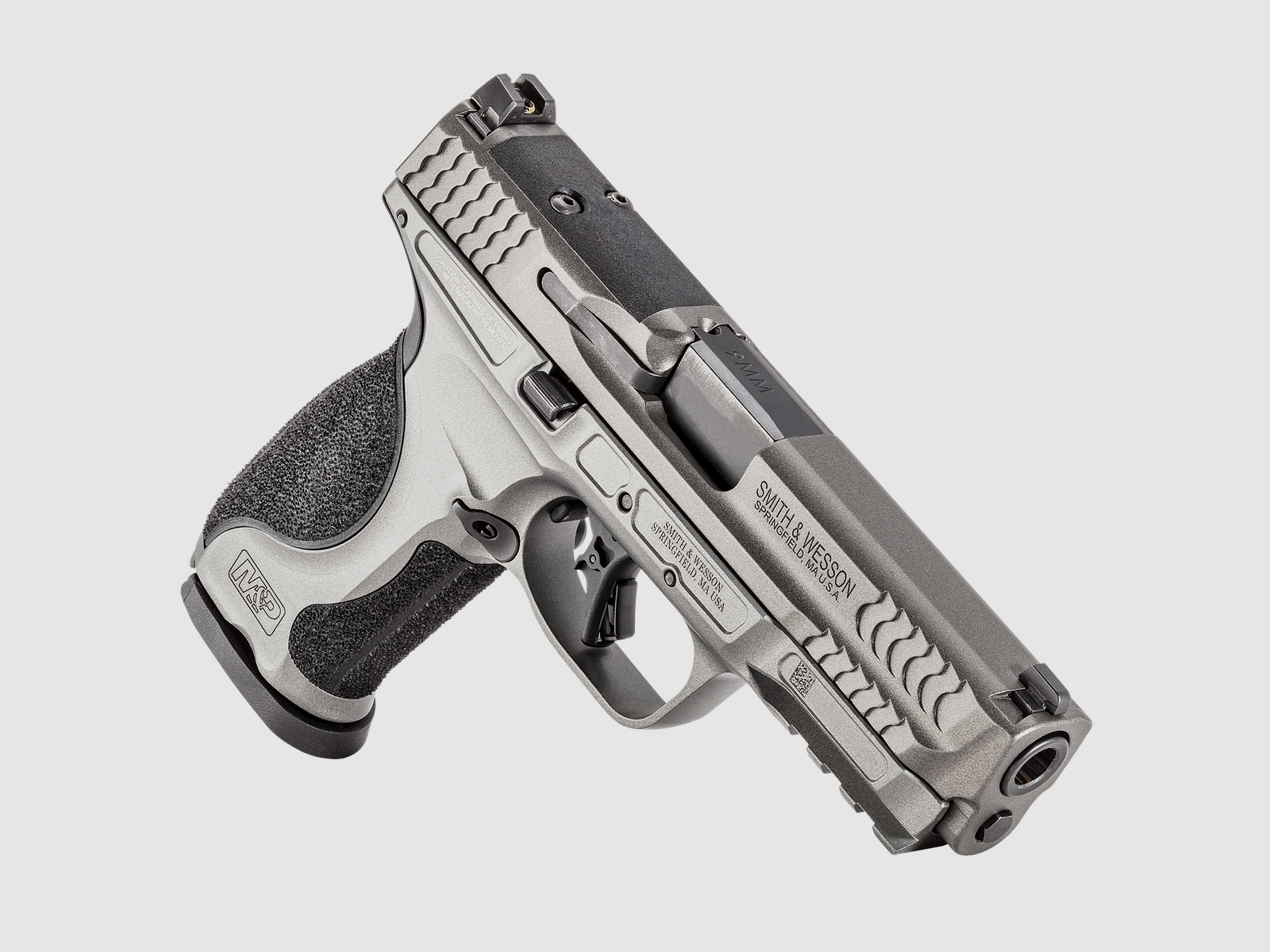 Smith & Wesson S&W M&P 9 M2.0 Metal OR Optic Ready ohne Daumensicherung Grau 9mm Luger 4.25in 17rnd SF, Bild 3 von 6