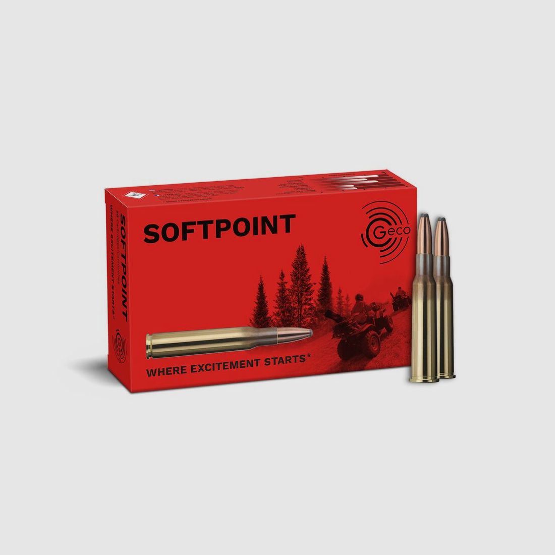 Geco Softpoint Jagdmunition Kaliber 7x57R
