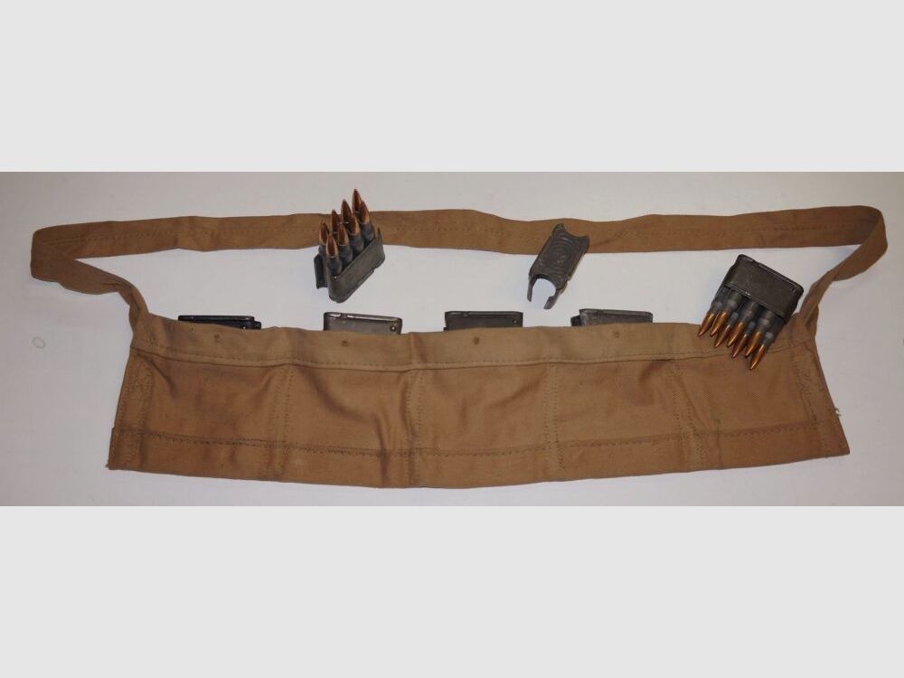 Munitionsbandolier M1 Garand britisch