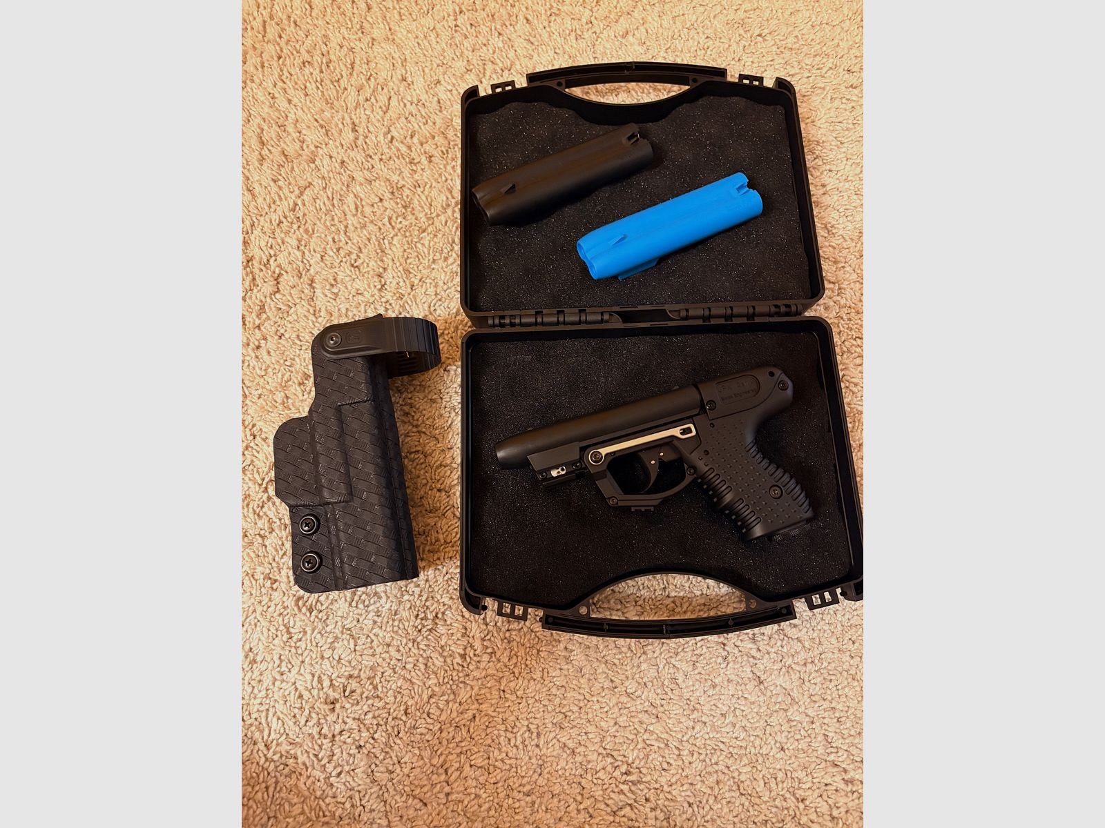 Piexon JPX Jet Protector Gen 2, laser, étui Kydex, cartouches de rechange