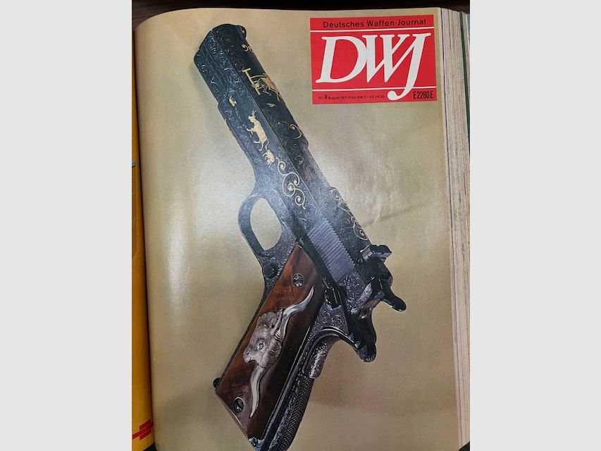  Deutsches Waffen Journal DWJ Jahrgang 1971       (alle 12 Ausgaben gebunden) 