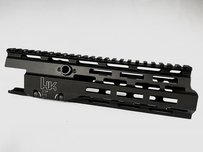 Guardamanos M-LOK Heckler & Koch con liberación rápida para MR308 NEGRO, para cañón de 13"/16,5" (guardamanos corto)