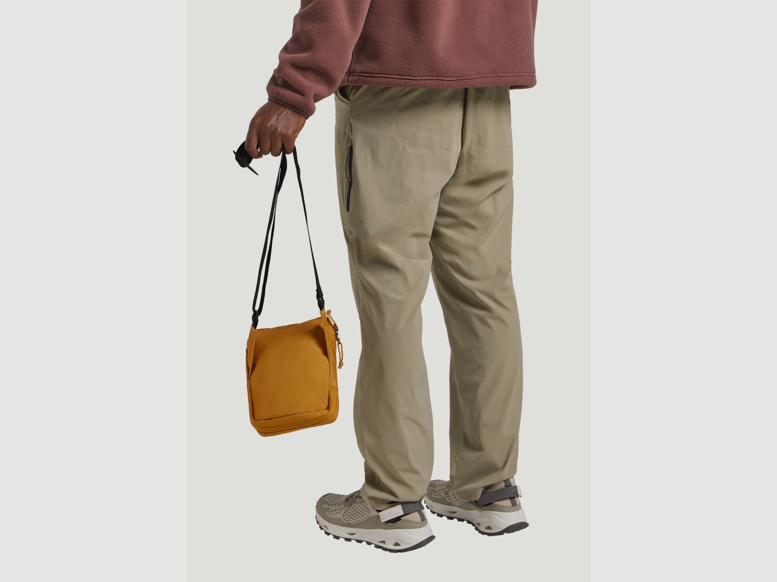 Borsa a tracolla JACK WOLFSKIN Konya Organizer Caramello Salato