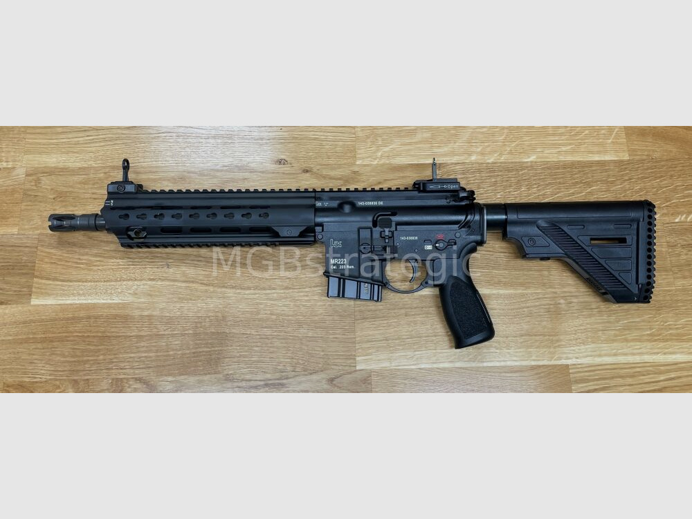 Heckler & Koch MR223 A3 Slim-Line 11" Lauf - halbautom. Büchse .223Rem	 Farbe schwarz - System HK416