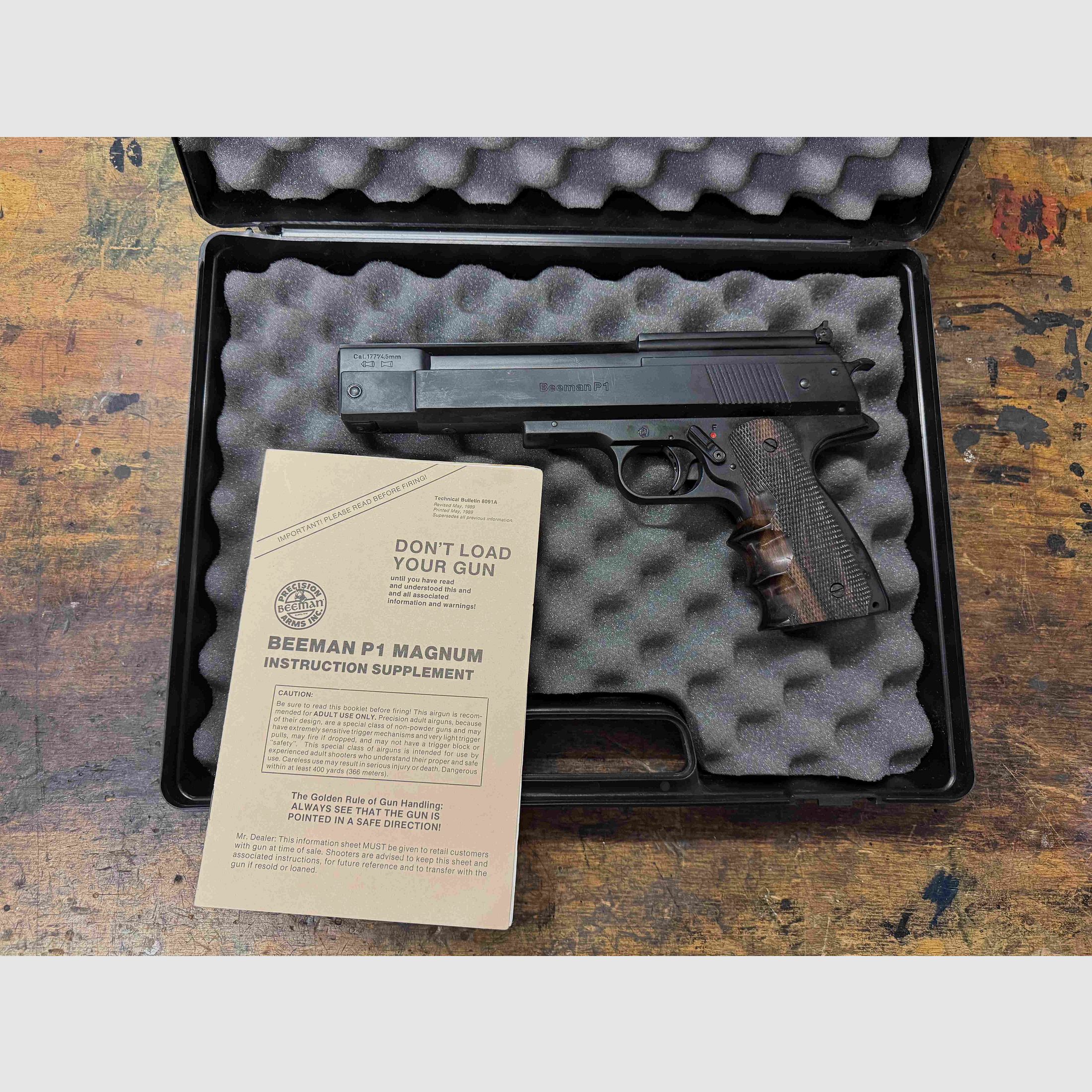 Luftpistole HW45 Beeman P1 Magnum 4,5mm