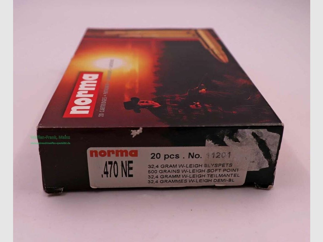 Norma cartridge cases