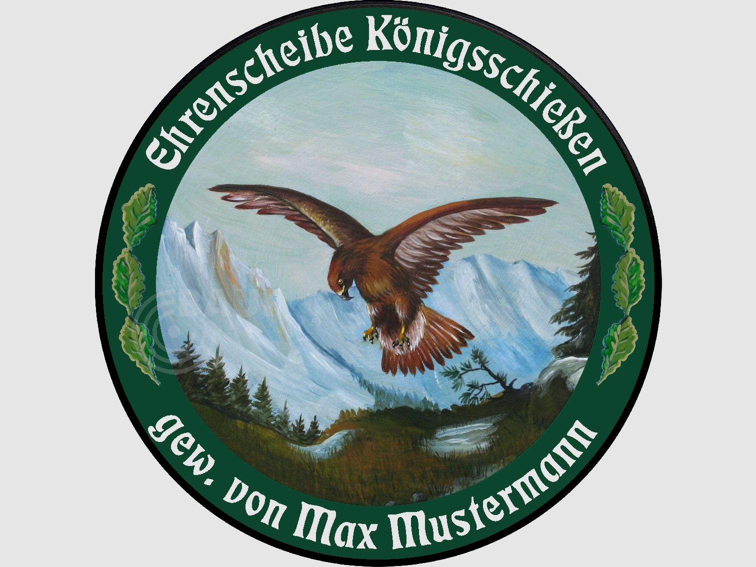 Schietschijf ECO-LINE Motief 229, afbeelding 1 van 6