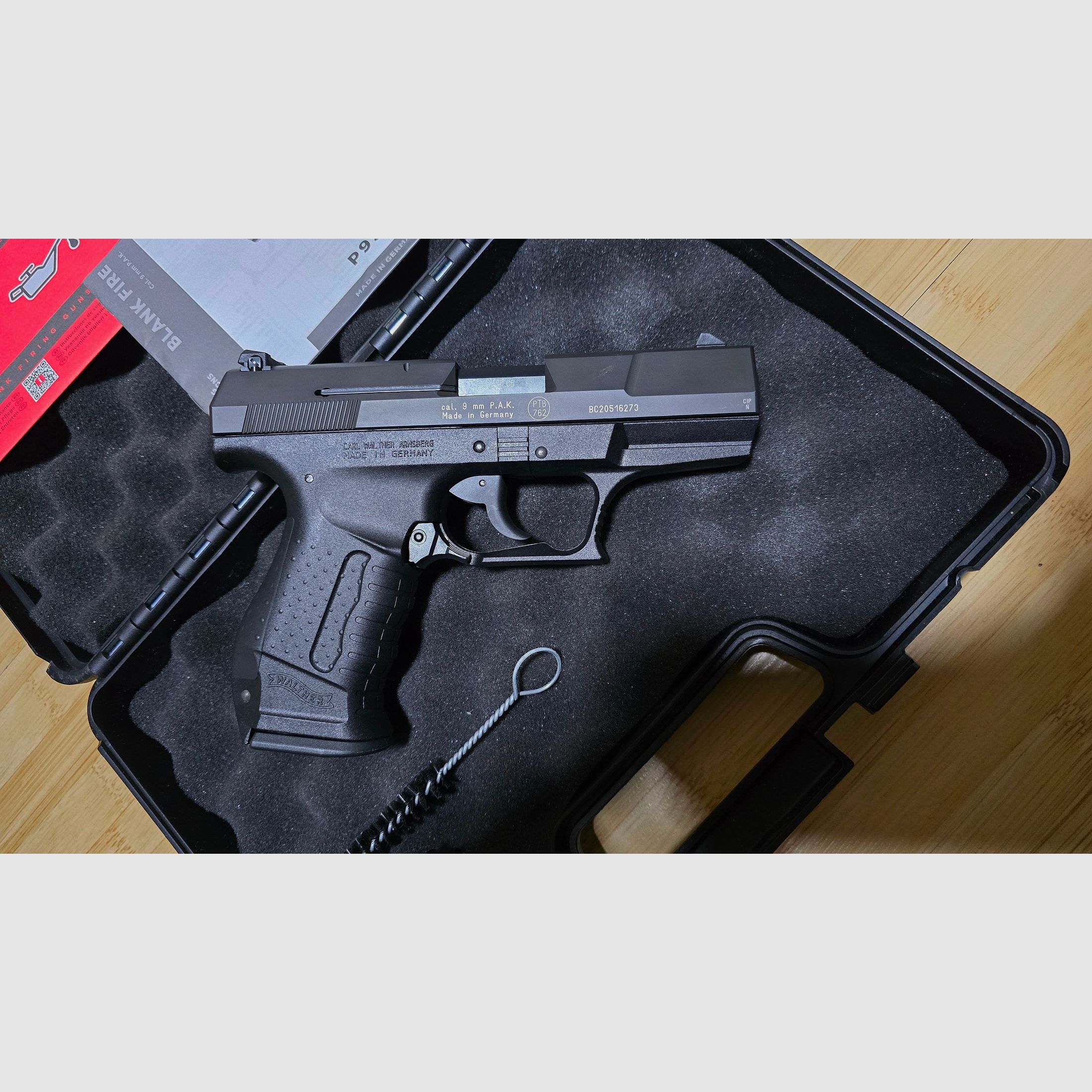 Walther P99 SV pistola a salve 9mm PAK nera
