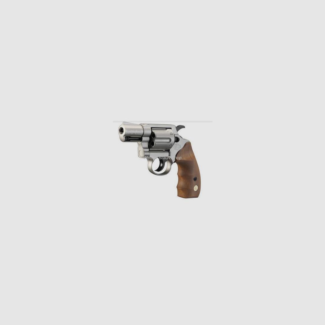 Colt Detective Special Nickel Holz 9 mm R.K.