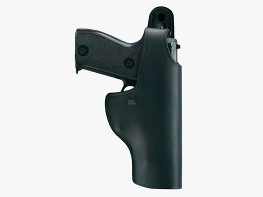 Funda de cinturón ESCORT de cuero para revólver de 4"-6" K, L, N