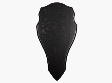 5etta Trophy Shield Red Deer Dark Oak Furnier