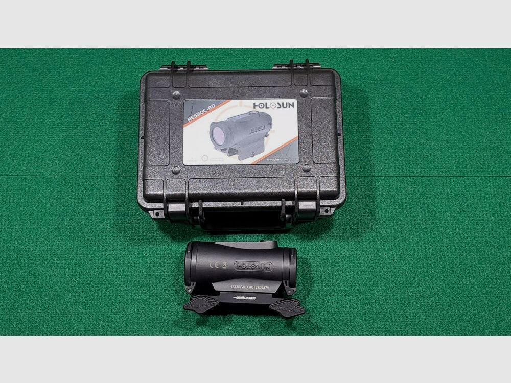 HOLOSUN Rotpunktvisier Elite HE530G-RD inkl. Innomount Zero Schnellspannmontage für Blaser Waffen