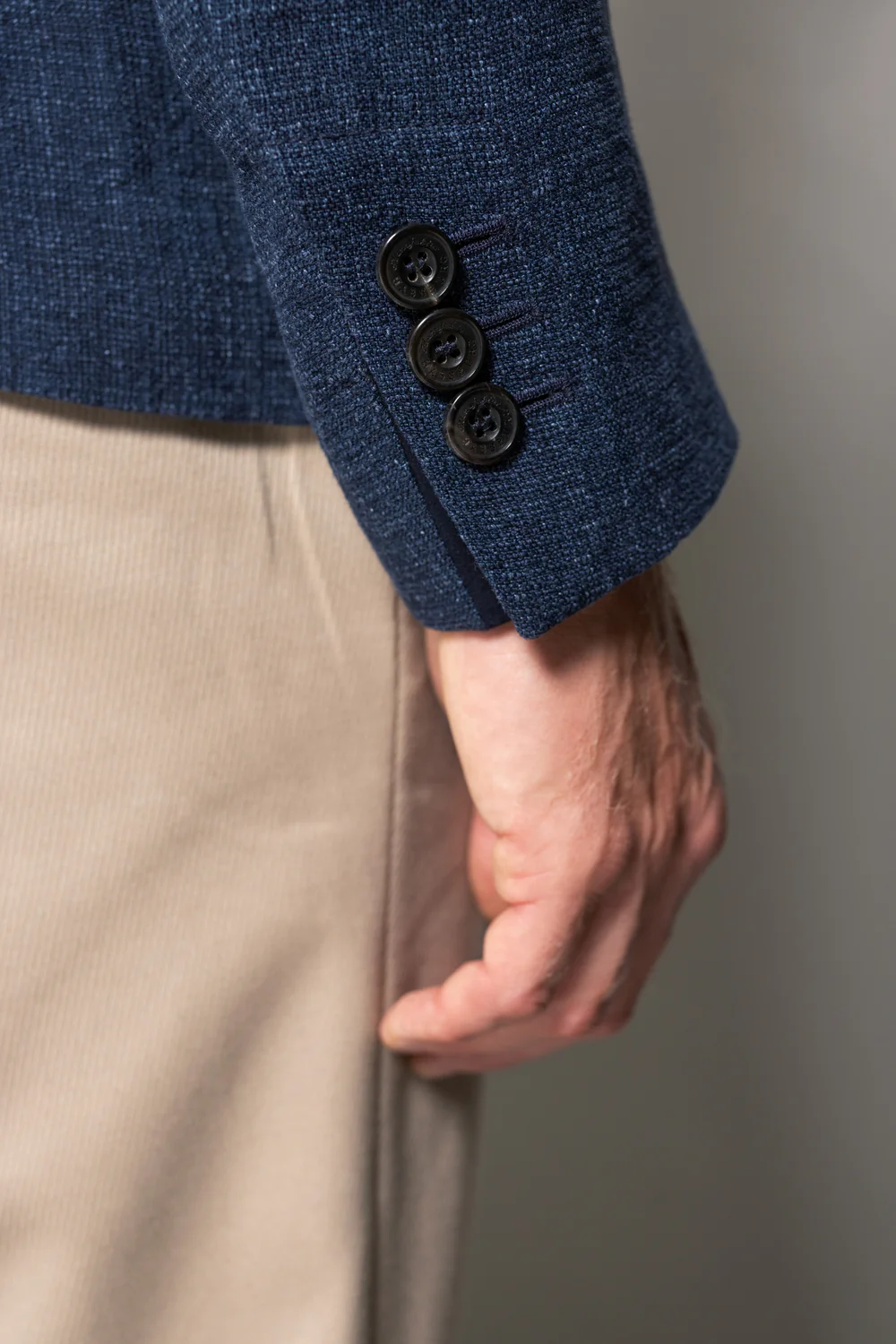 Giacca in lino Habsburg Loosdorf in blu scuro, immagine 3 di 5