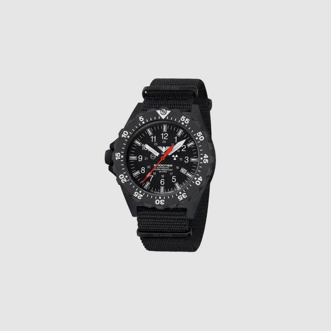 KHS KHS Armbanduhr Shooter MKII Automatic Field Natoband