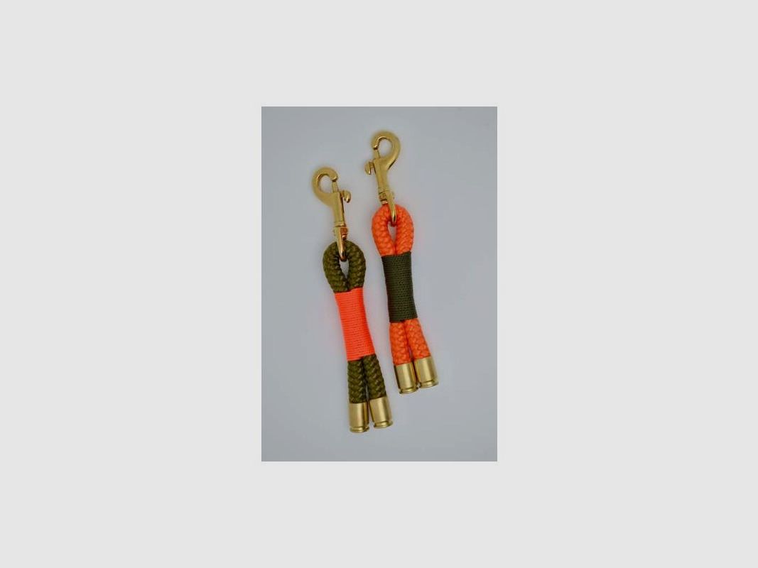 Tochterfirma Schlüsselanhänger Karabiner Orange/Oliv