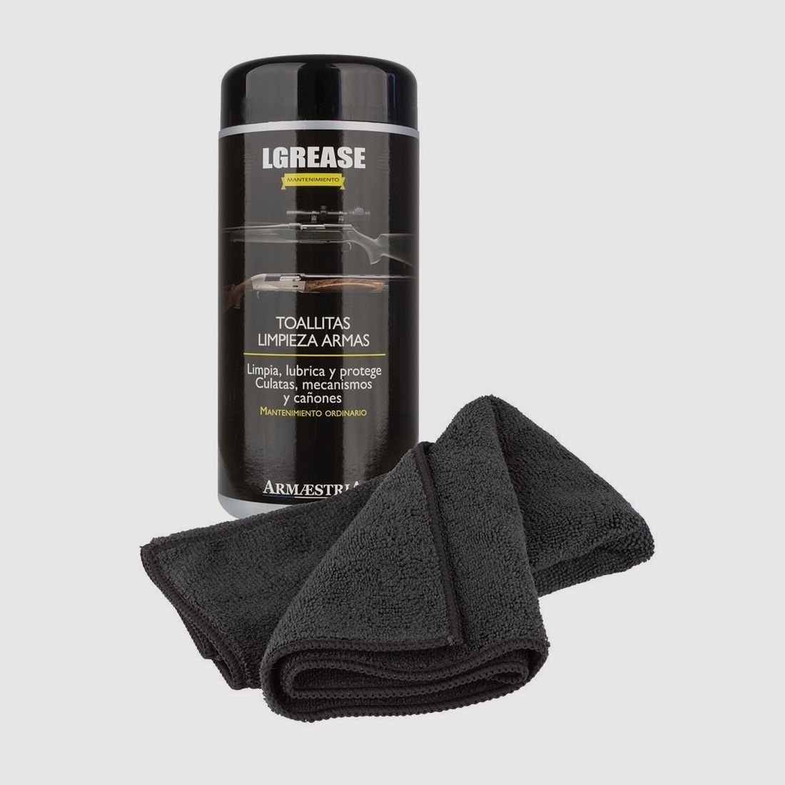 LGREASE EO. Reinigungstücher + Mikrofaserhandtuch ARMEFIBRE, Bild 1 von 5
