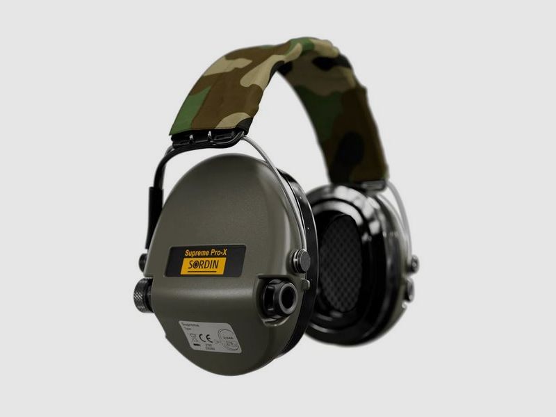 Sordin Supreme Pro X Gehörschutz - wasserdicht