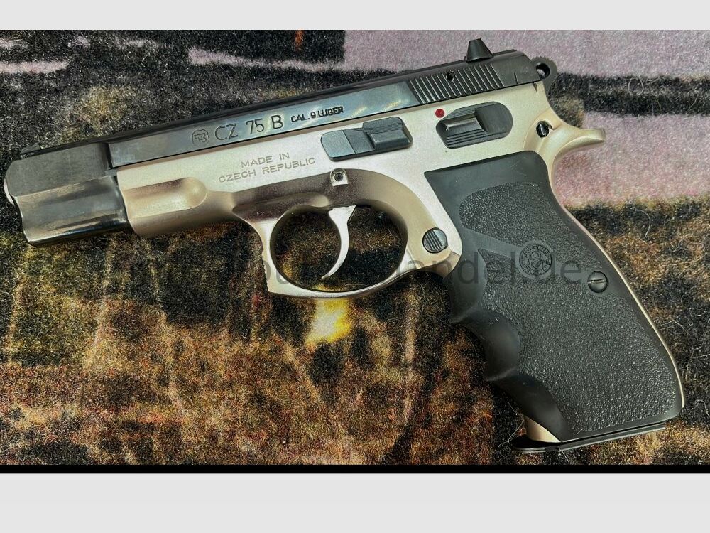 CZ75B BiColor Neuwertig 9mmLuger Bicolor & HOGUE Griff