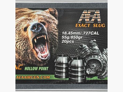 CNC Slugs AEA Exact 18,3 mm (.727) | 850 gr | 20 Stk.